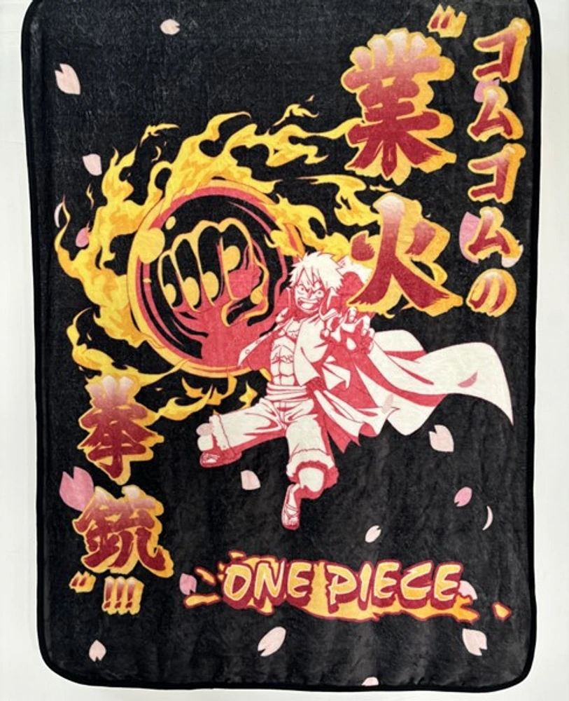 One Piece : Couverture à sublimation de Luffy