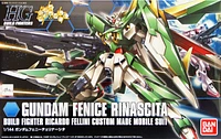 Bandai Hg Build Fighters 017 Gundam Fenice Rinascita 1/144 Scale Model Kit 