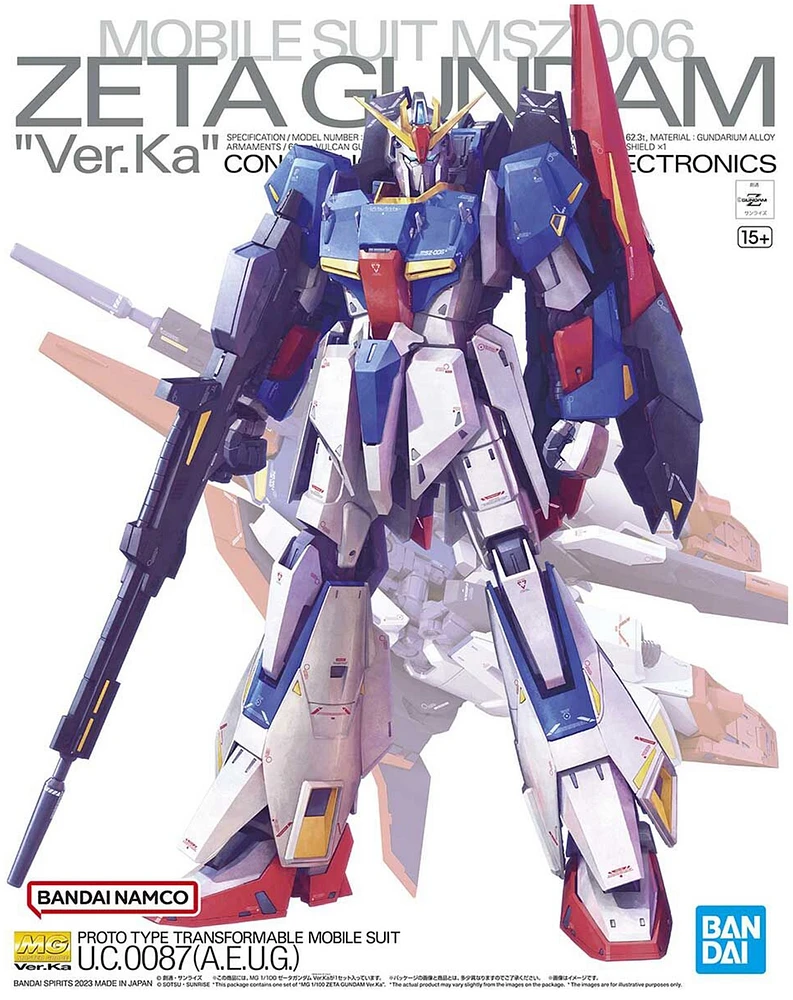 Mobile Suit Zeta Gundam Ver.Ka - 1/100 MG 