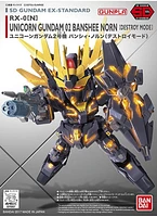 Gundam EX Standard Unicorn Gundam 2 Banshee Norn SD 
