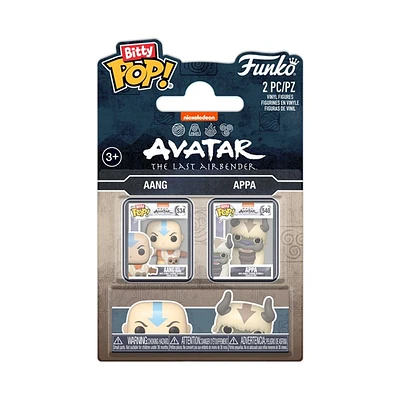 Bitty POP! Avatar the Last Airbender Aang & Appa 2-Pack 