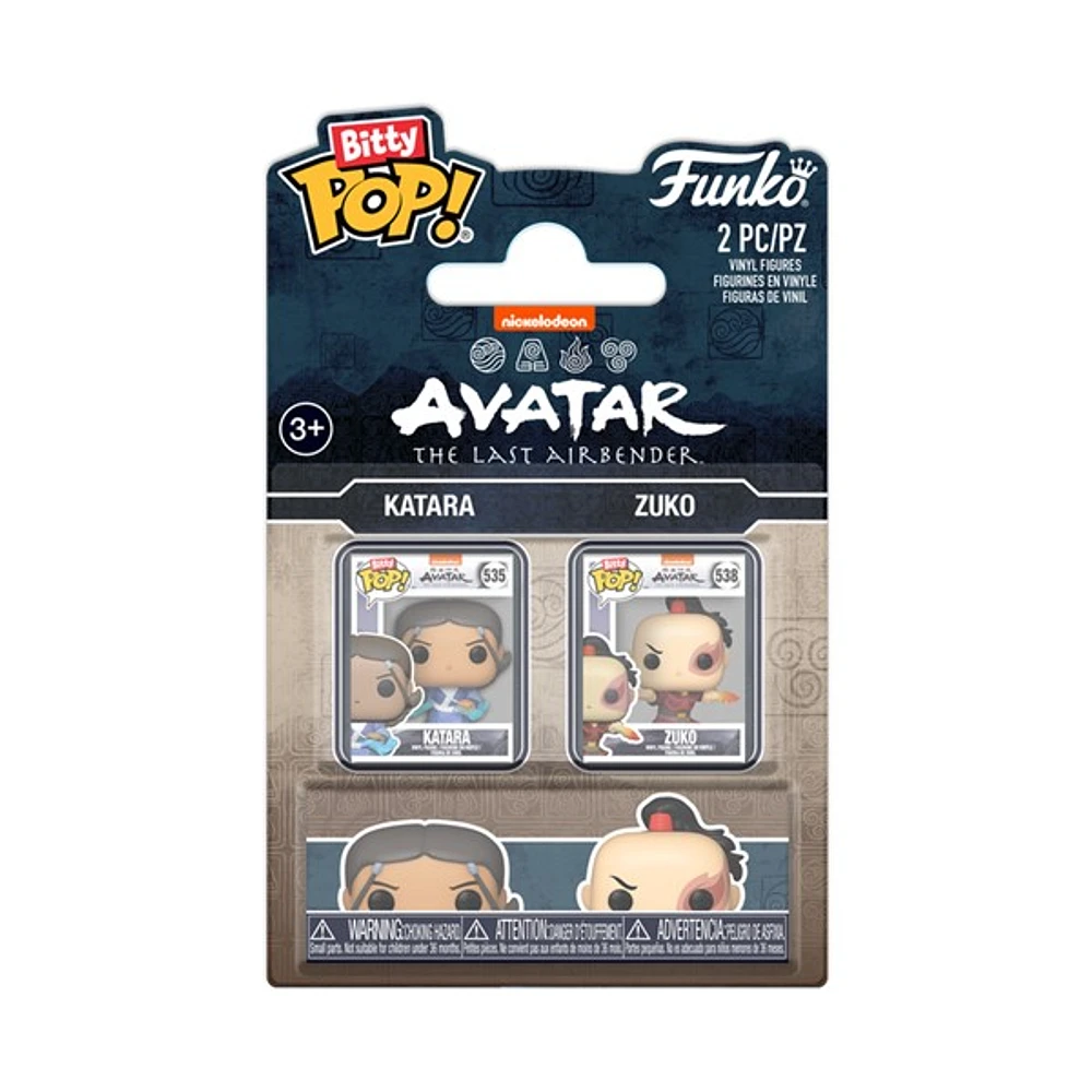 Bitty POP! Avatar the Last Airbender Katara & Zuko 2-Pack