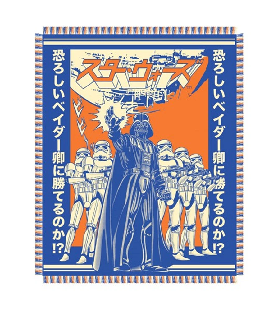 Star Wars: Darth Vader Kanji Blanket