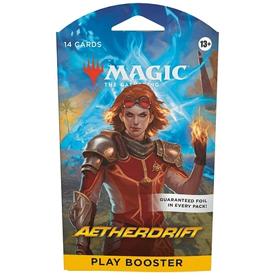 Magic: The Gathering Aetherdrift Sleeved Play Booster Pack 