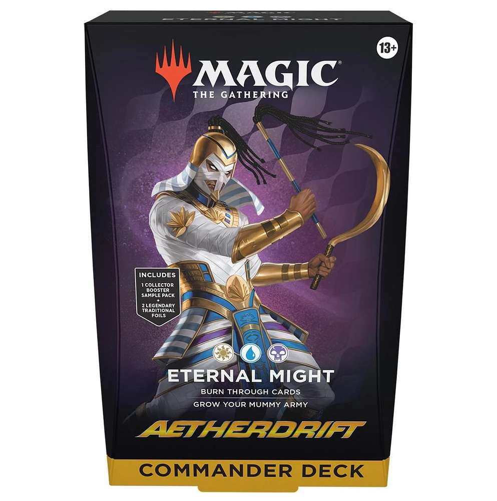 (Français) Magic: The Gathering Aetherdrift Commander Deck Assorted – Une variation choisie au hasard
