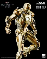 Marvel Studios: The Infinity Saga - DLX Iron Man Mark 21 “Midas” ThreeZero Action Figure 