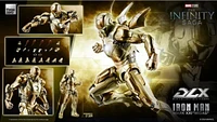 Marvel Studios: The Infinity Saga - DLX Iron Man Mark 21 “Midas” ThreeZero Action Figure 