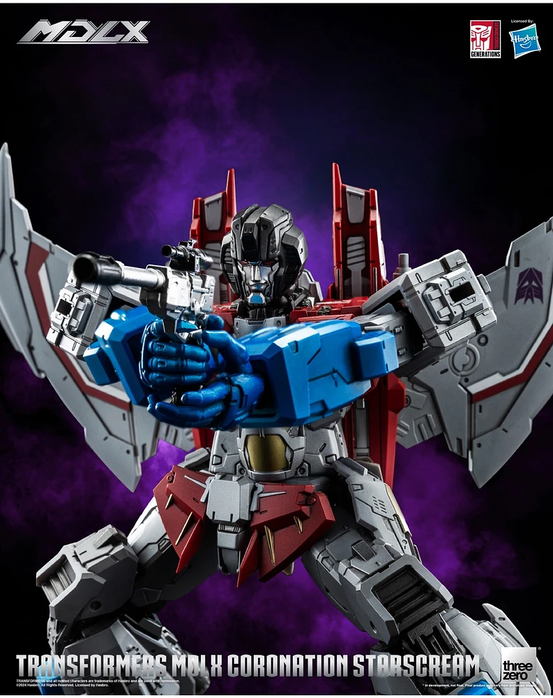 Transformers MDLX Coronation Starscream Action Figure 