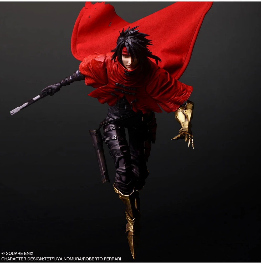 FF VII Rebirth Play Arts Shin Vincent Valentine Action Figure 