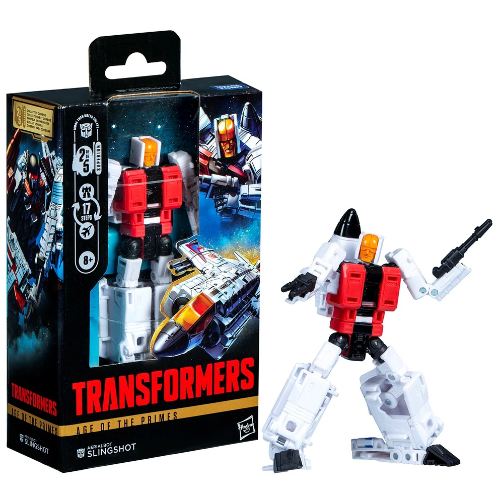 Transformers Age of the Primes Deluxe Class Aerialbot Slingshot 