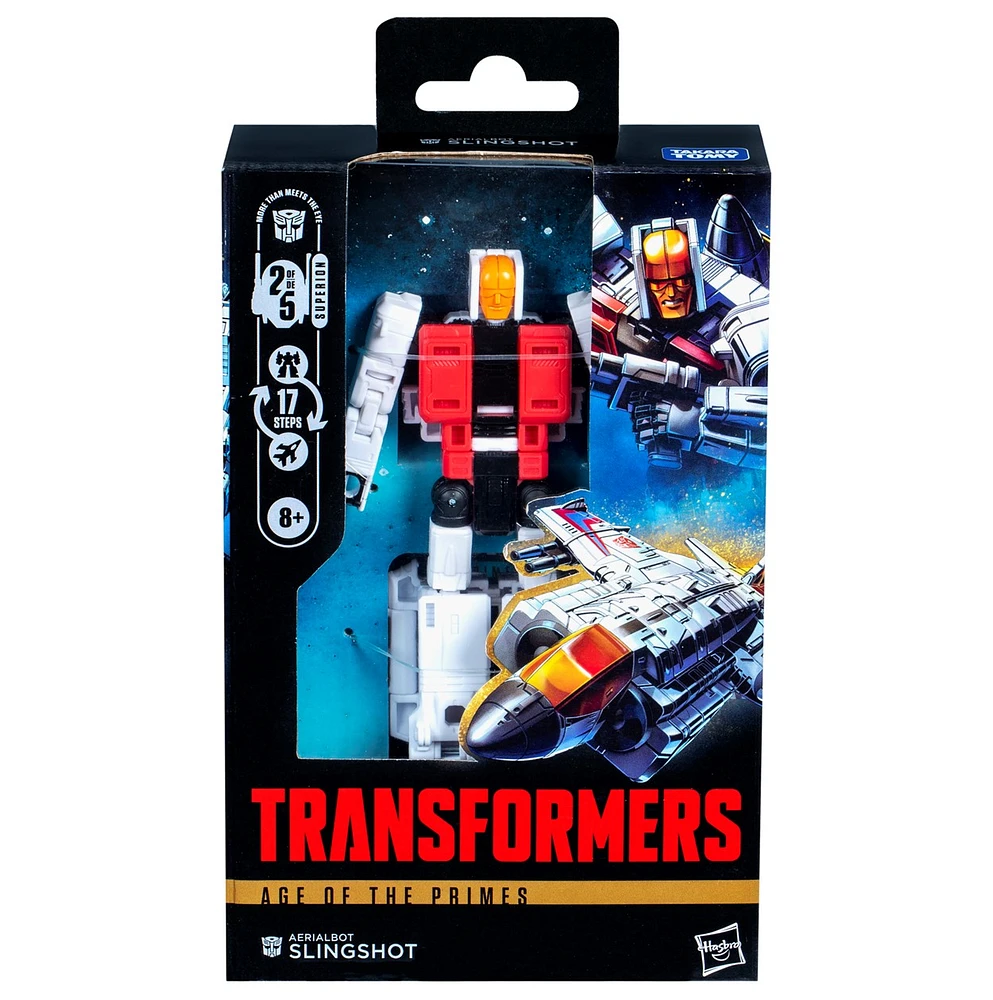Transformers Age of the Primes Deluxe Class Aerialbot Slingshot 