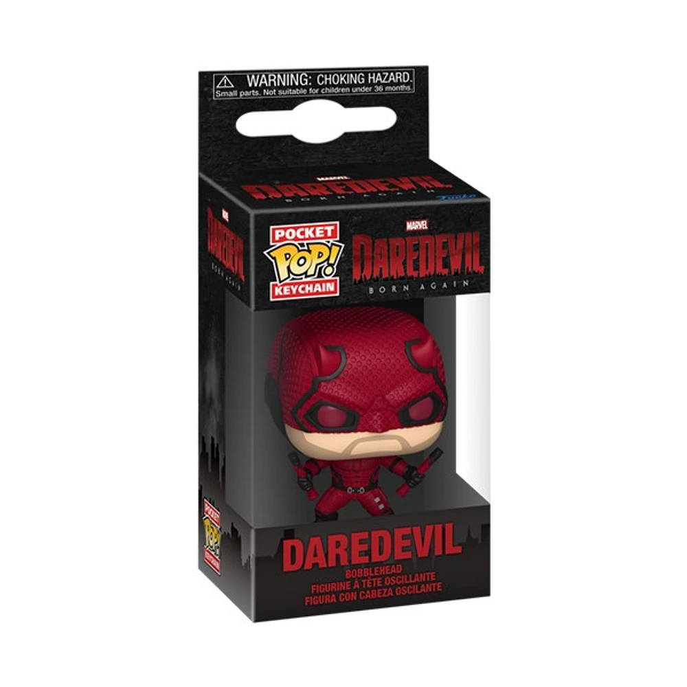 POP! Daredevil Born Again Daredevil Keychain