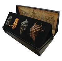 The Elder Scrolls V Skyrim Dragon Priest Masks (Set of 4) 