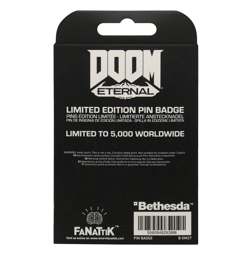 Doom Eternal Limited Edition Pin Badge 