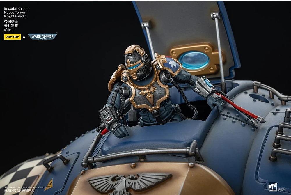 Joytoy WH 40k Imperial Terryn Knight Paladin 1/18 Action Figure 