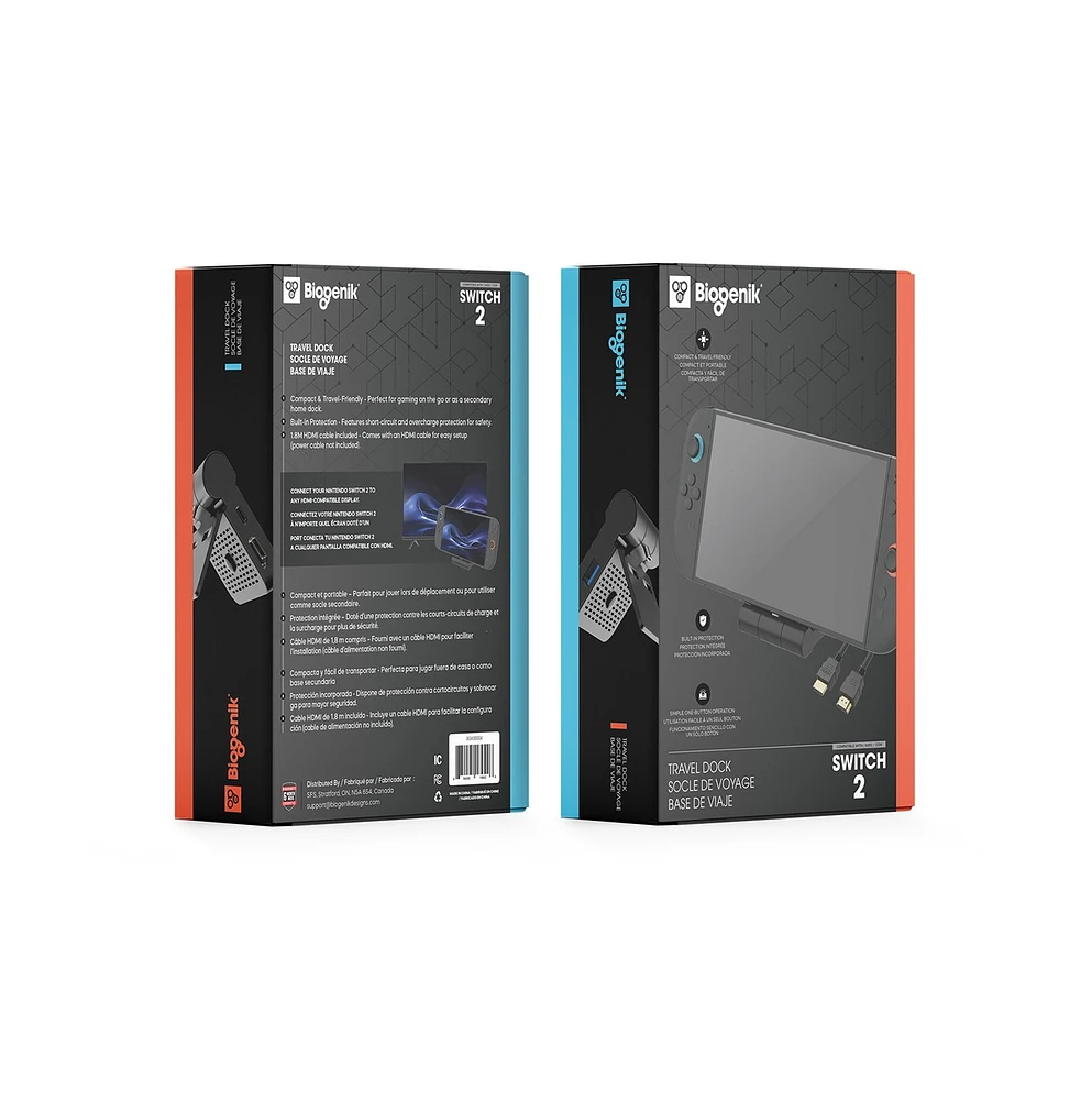 Compact Travel Dock Nintendo Switch 2 