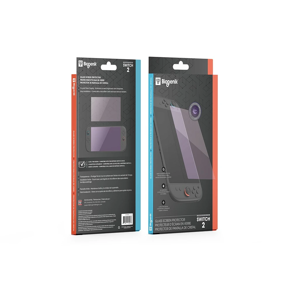 Blue Light Tempered Glass Screen Protector Nintendo Switch 2 