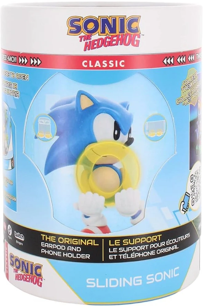 Sonic the Hedgehog Sonic Holdem - Support pour écouteurs et téléphone 