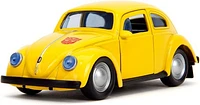 Jada Transformers G1 Bumblebee Volkswagen Beetle Die-Cast Vehicle Replica 
