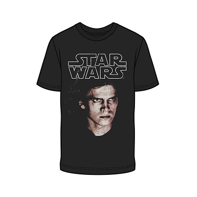 T-shirt noir Star Wars : Anakin