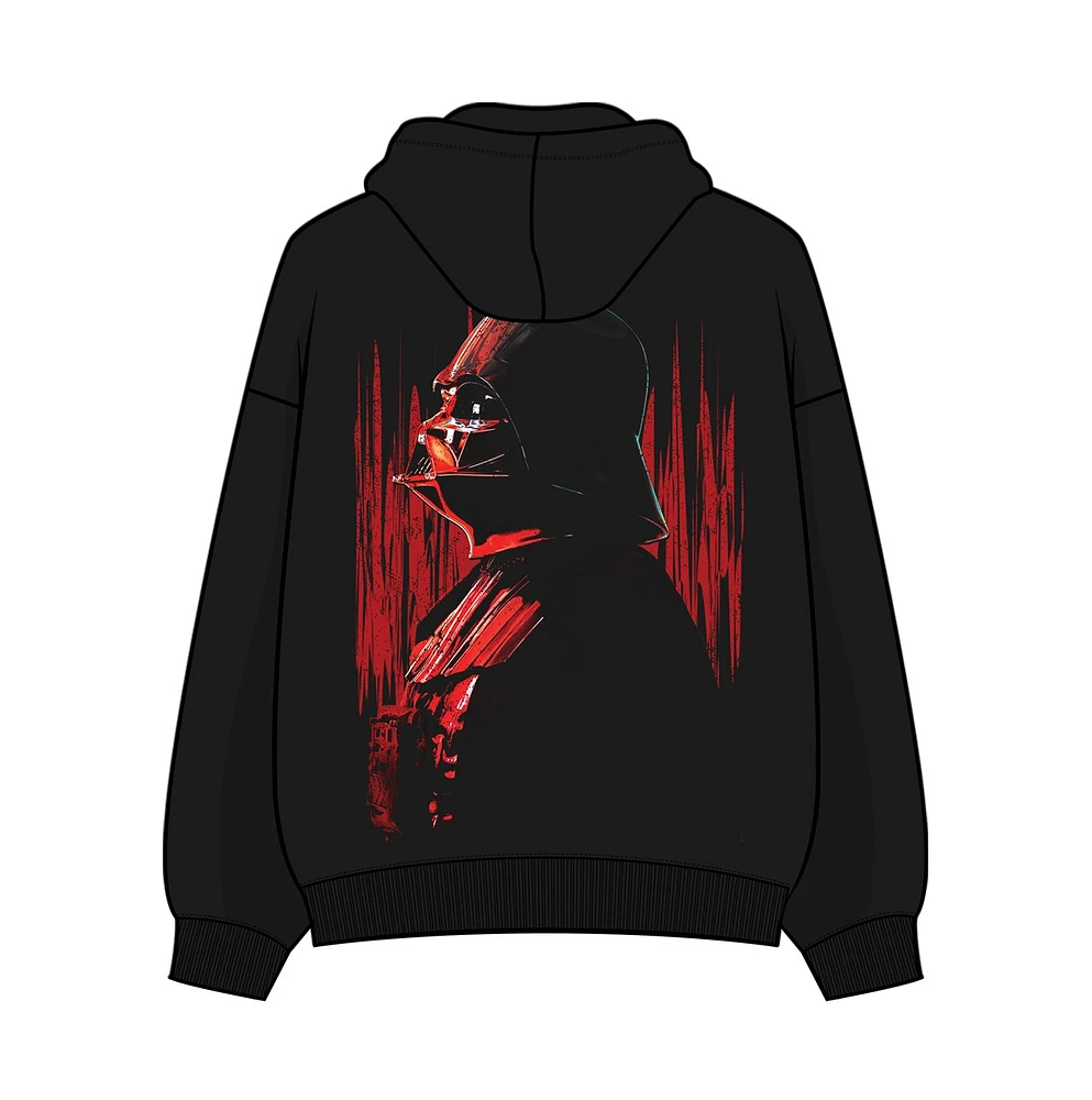 Sweat à capuche recto verso Star Wars : Vador