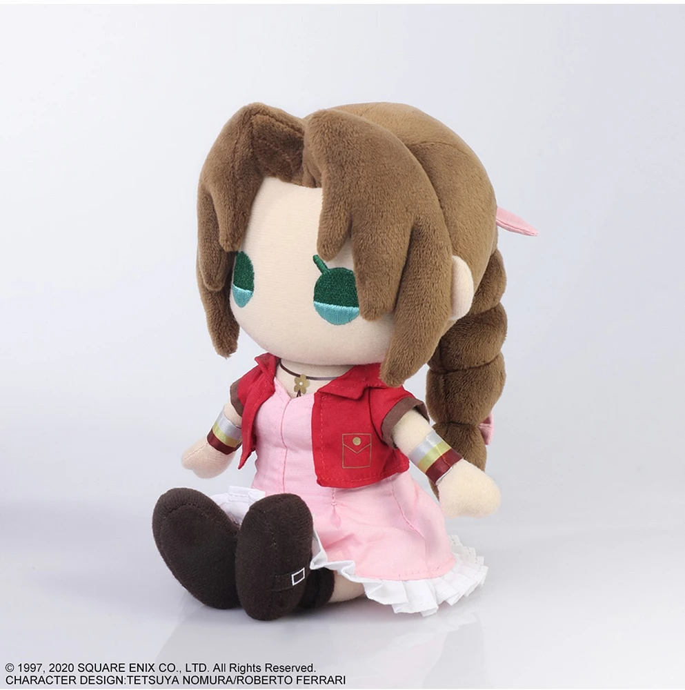 Peluche Aerith Gainsborough de Final Fantasy VII Remake 