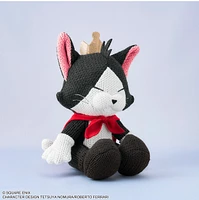 Peluche tricotée Cait Sith de Final Fantasy VII Remake 