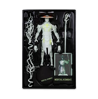 Mortal Kombat Raiden Glow In The Dark Edition Gold Label 7-Inch Action Figure 