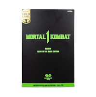 Mortal Kombat Raiden Glow In The Dark Edition Gold Label 7-Inch Action Figure 