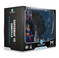 DC Multiverse Superman vs. Godzilla (Justice League vs. Godzilla vs. Kong) 2 Pack 