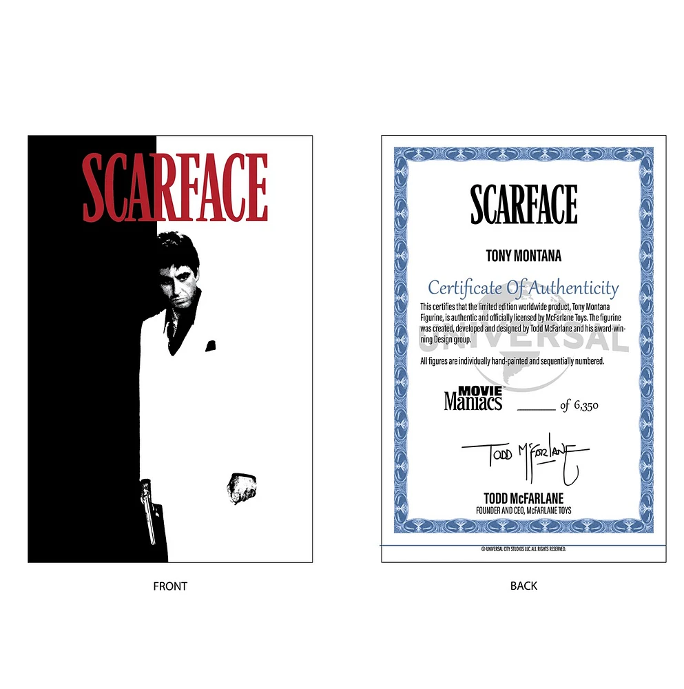 Tony Montana (Scarface) 6-Inch Posed Figure 