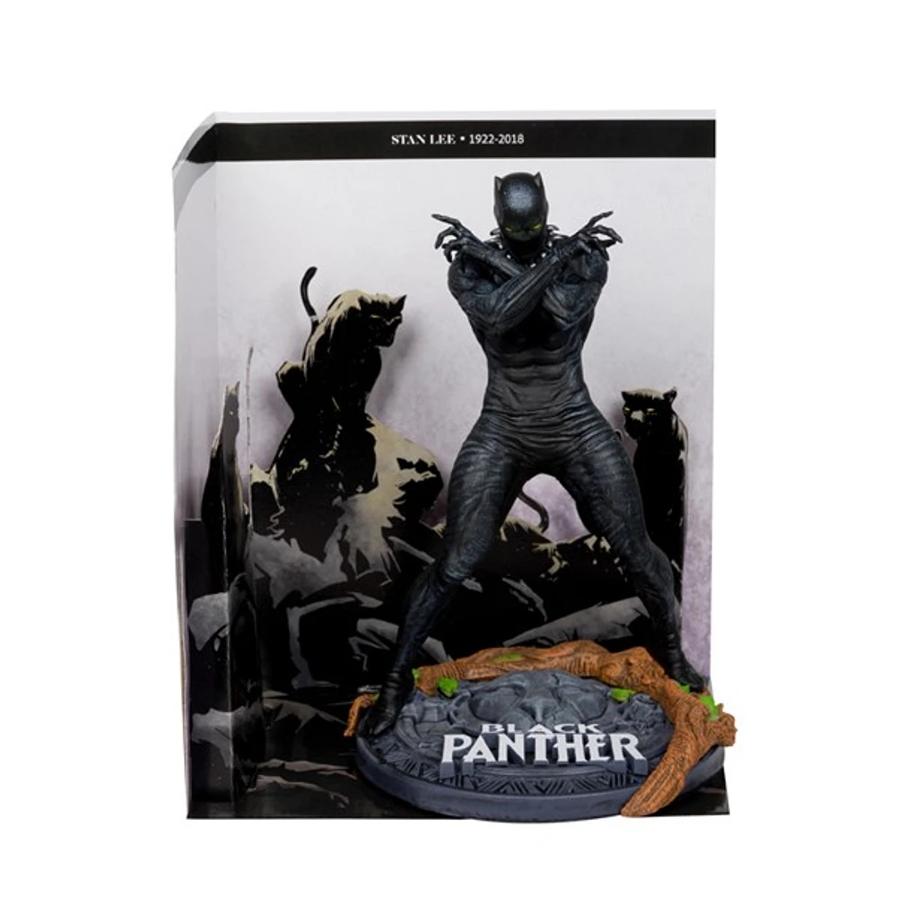 Marvel Black Panther 1:10th Scale Collectible with Scene (Marvel Knights #4)