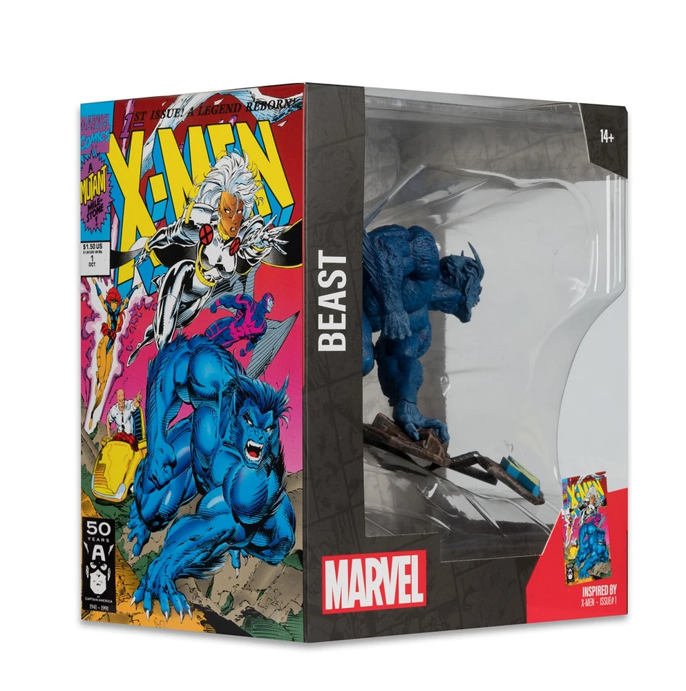 Marvel Beast 1:10th Scale Collectible with Scene (X-Men #1)  