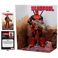 Marvel Deadpool 1:6th Scale Collectible with Scene & Comic (Deadpool #1) 