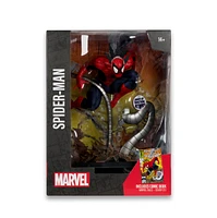 Marvel Spider-Man 1:6th Scale Collectible with Scene & Comic (Marvel Tales #223) 