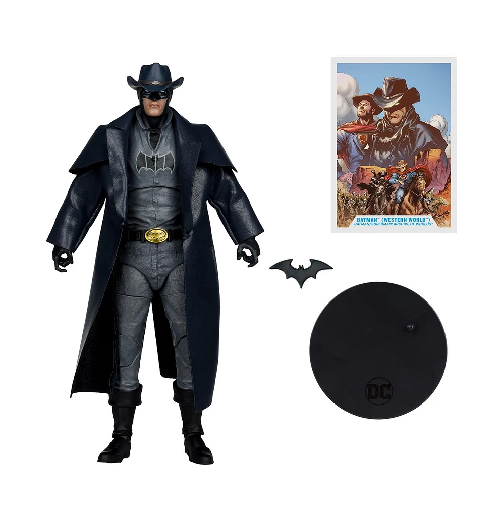 DC Multiverse Batman (Western World) 7-Inch Action Figure 