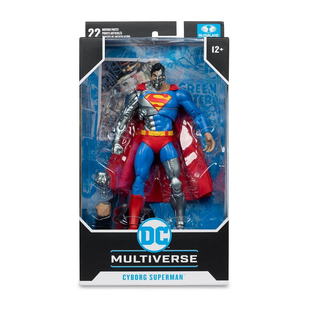 DC Multiverse Cyborg Superman (Revenge of the Green Lanterns) 7-Inch Action Figure 
