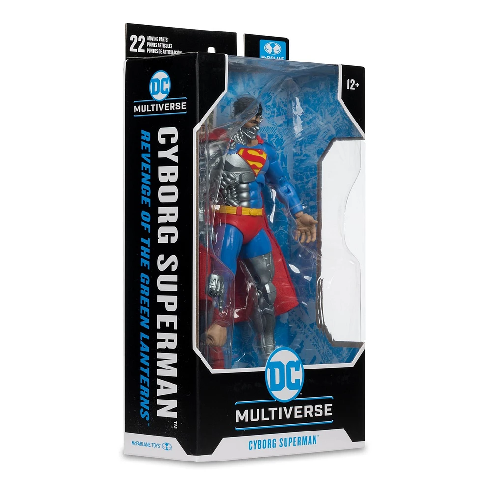 DC Multiverse Cyborg Superman (Revenge of the Green Lanterns) 7-Inch Action Figure 