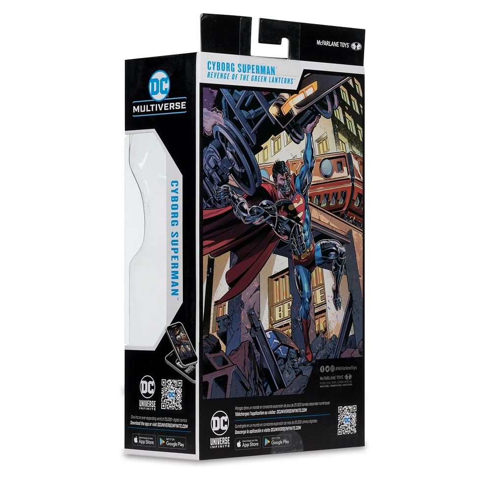 DC Multiverse Cyborg Superman (Revenge of the Green Lanterns) 7-Inch Action Figure 