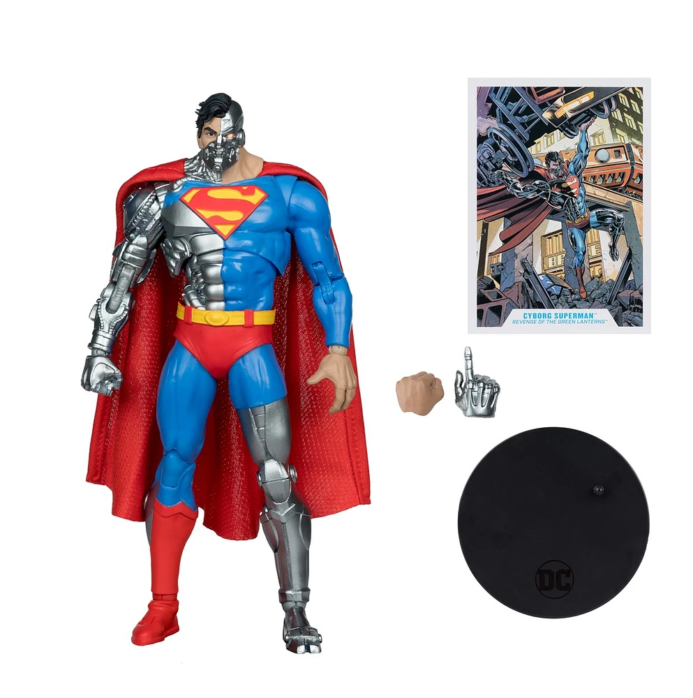 DC Multiverse Cyborg Superman (Revenge of the Green Lanterns) 7-Inch Action Figure 