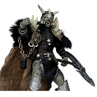 Bloodaxe with Horse (Spawn: The Dark Ages) Gold Label 7-Inch Action Figure 2 pack with McFarlane Toys Digital Collectible