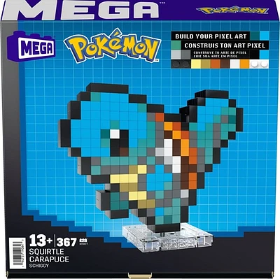 Mega Pokémon Pixel-Art: Squirtle Building Set 