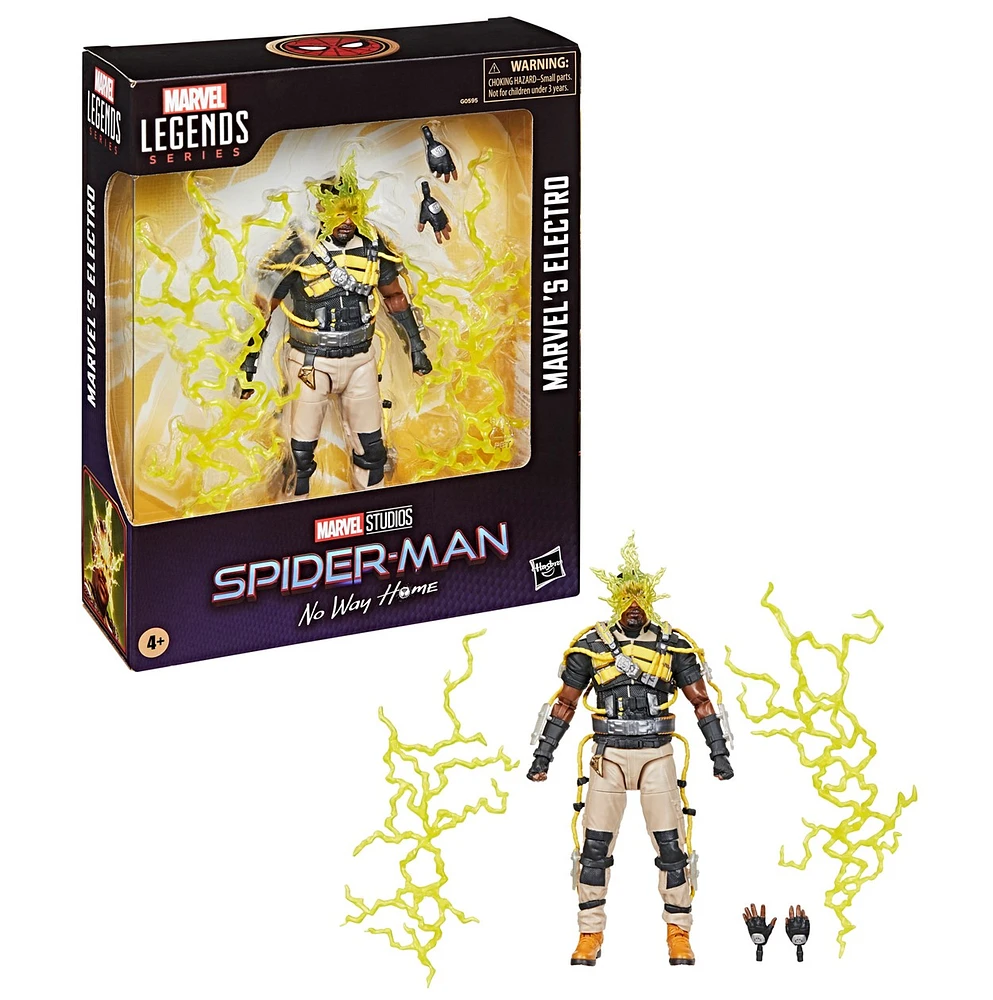 Marvel Legends Series Marvel’s Electro, Spider-Man: No Way Home Collectible 6 Inch Action Figure 