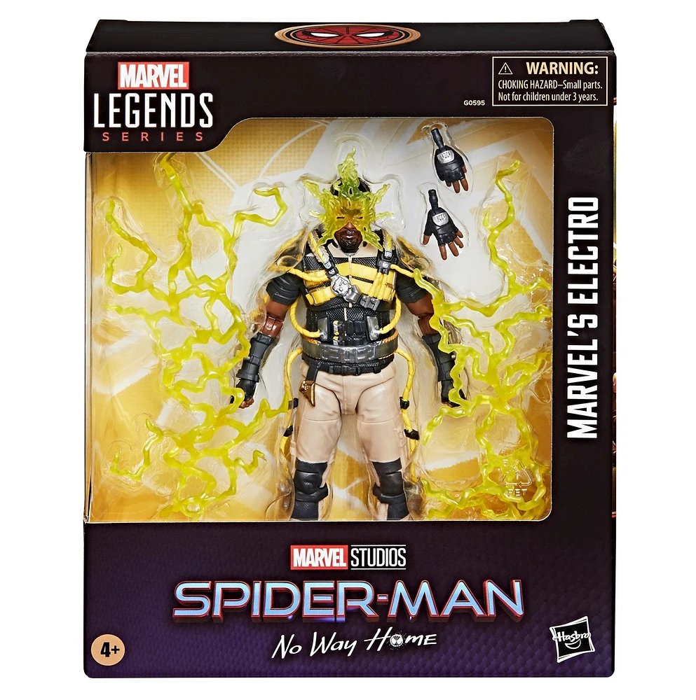 Marvel Legends Series Marvel’s Electro, Spider-Man: No Way Home Collectible 6 Inch Action Figure 