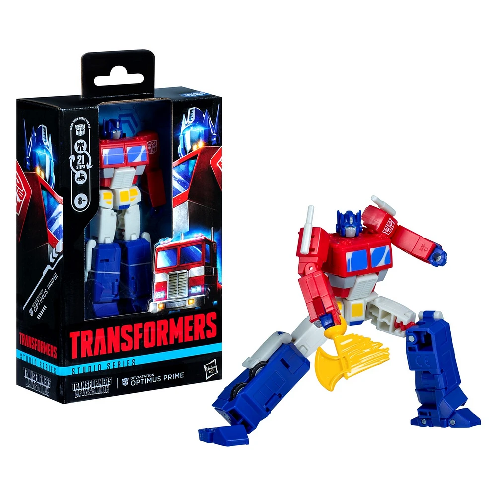 Transformers Studio Series Deluxe Class Transformers: Devastation Optimus Prime 