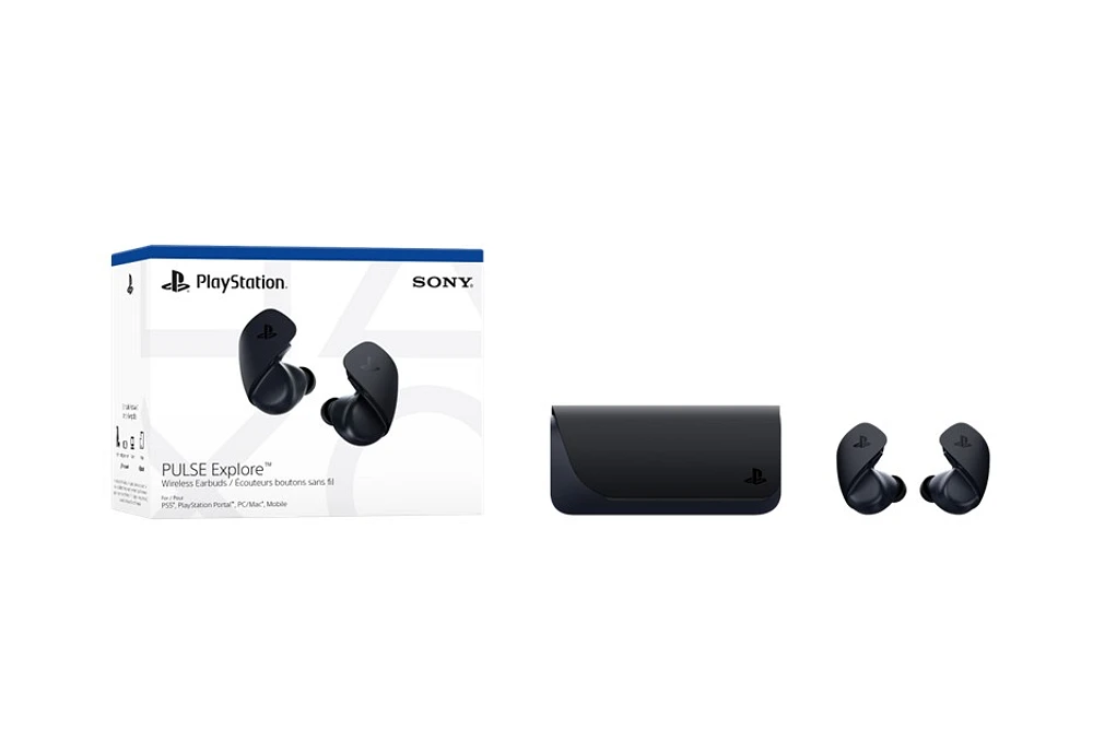 PULSE Explore™ wireless earbuds – Midnight Black 