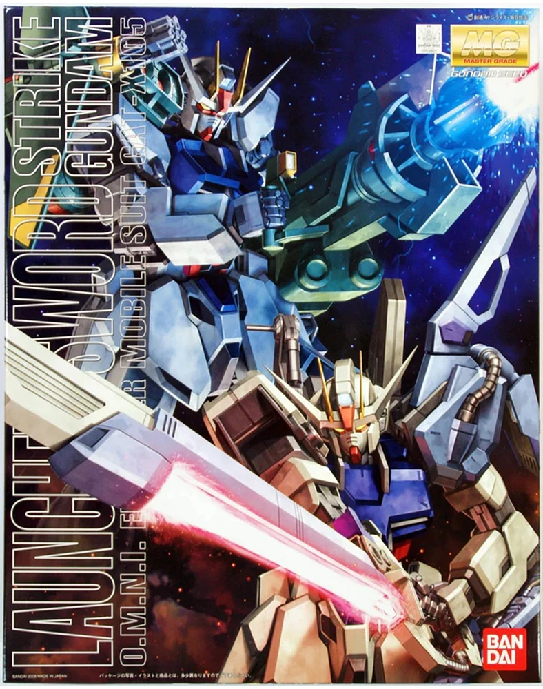 Bandai Hobby Mg 1/100 Strike Gundam Launcher / Sword 
