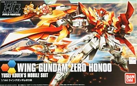 Bandai HG Build Fighters 033 WING GUNDAM ZERO HONOO 1/144 scale Model kit 