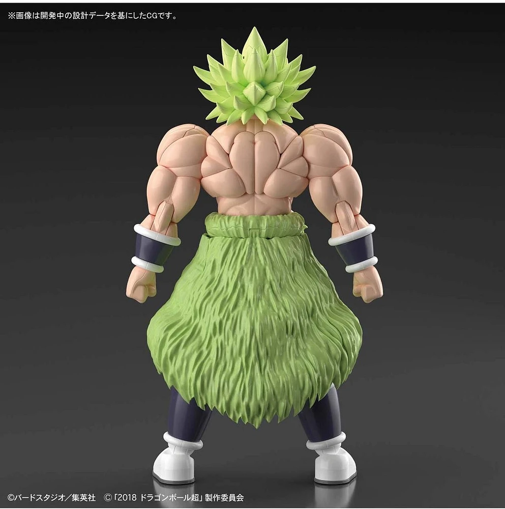 Kit de modèle complet de la figurine Bandai Figure-Rise Dragon Ball Super Sayian Broly 