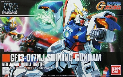 Bandai HGUC 127 Gundam GF13-017NJ SHINING Gundam 1/144 Scale Kit 